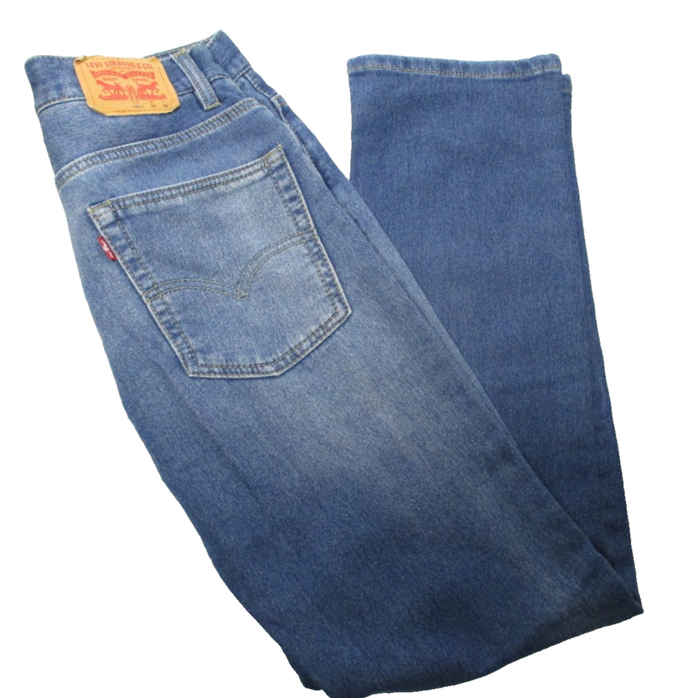 Levis Jeans 511 Knit Jean Blue Pants Womens Size 16 Regular 28 W x 28 L